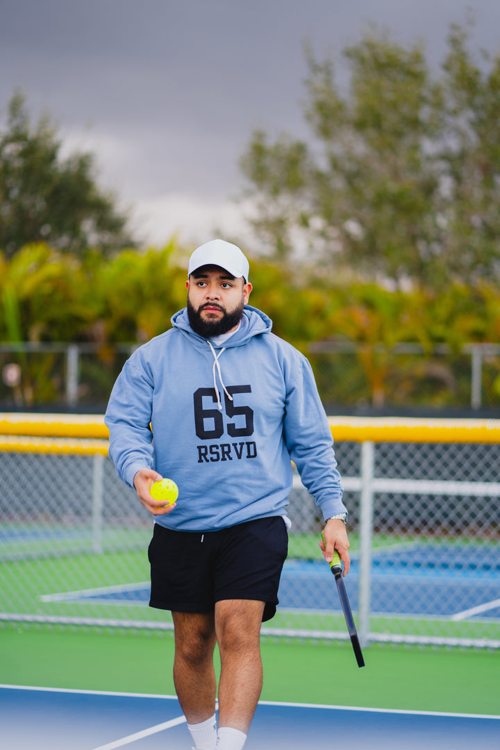 RSRVD “1965” Collegiate Hoodie – Front & Back Graphic