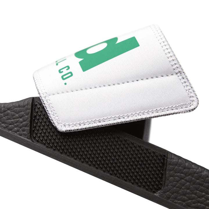 Mens Slides w/ Removable Strap - 'lowercase' edition
