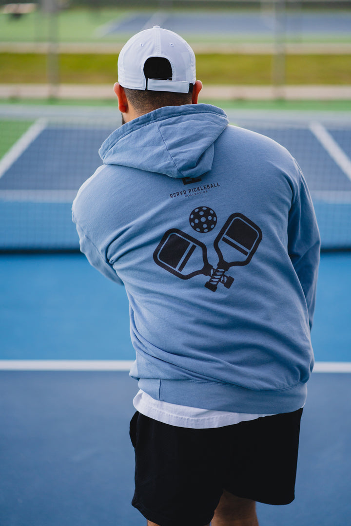 RSRVD “1965” Collegiate Hoodie – Front & Back Graphic