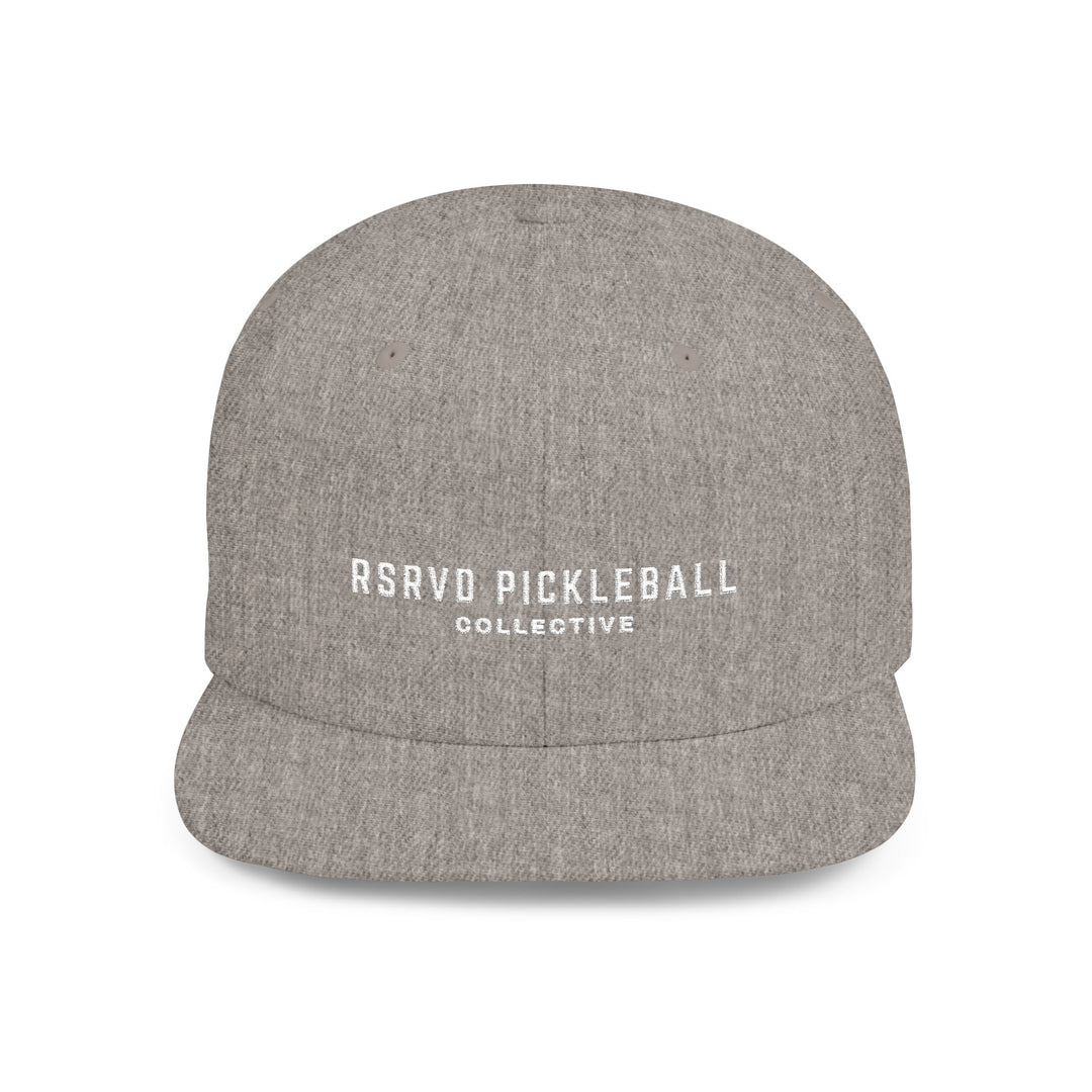 RSRVD Minimalist Flat Bill Snapback Hat