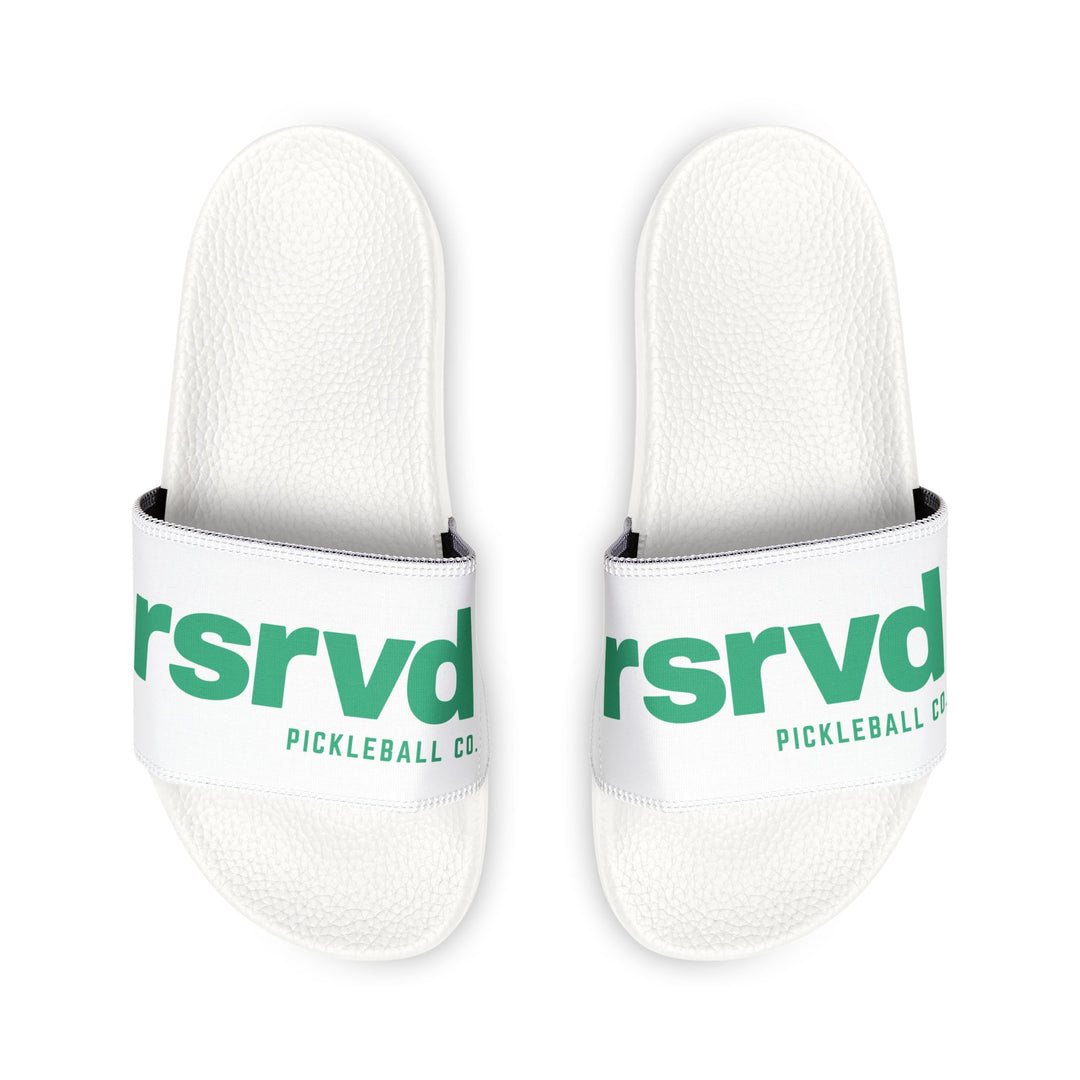 Mens Slides w/ Removable Strap - 'lowercase' edition