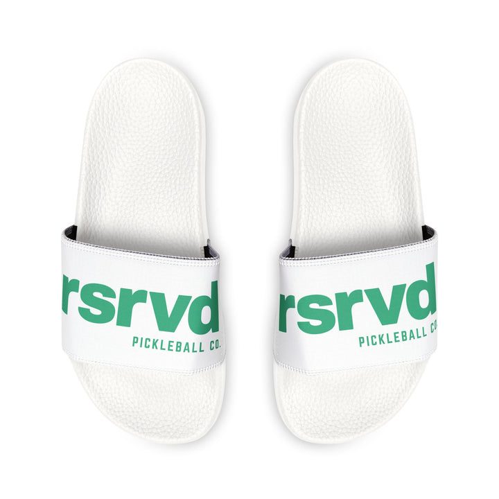 Mens Slides w/ Removable Strap - 'lowercase' edition