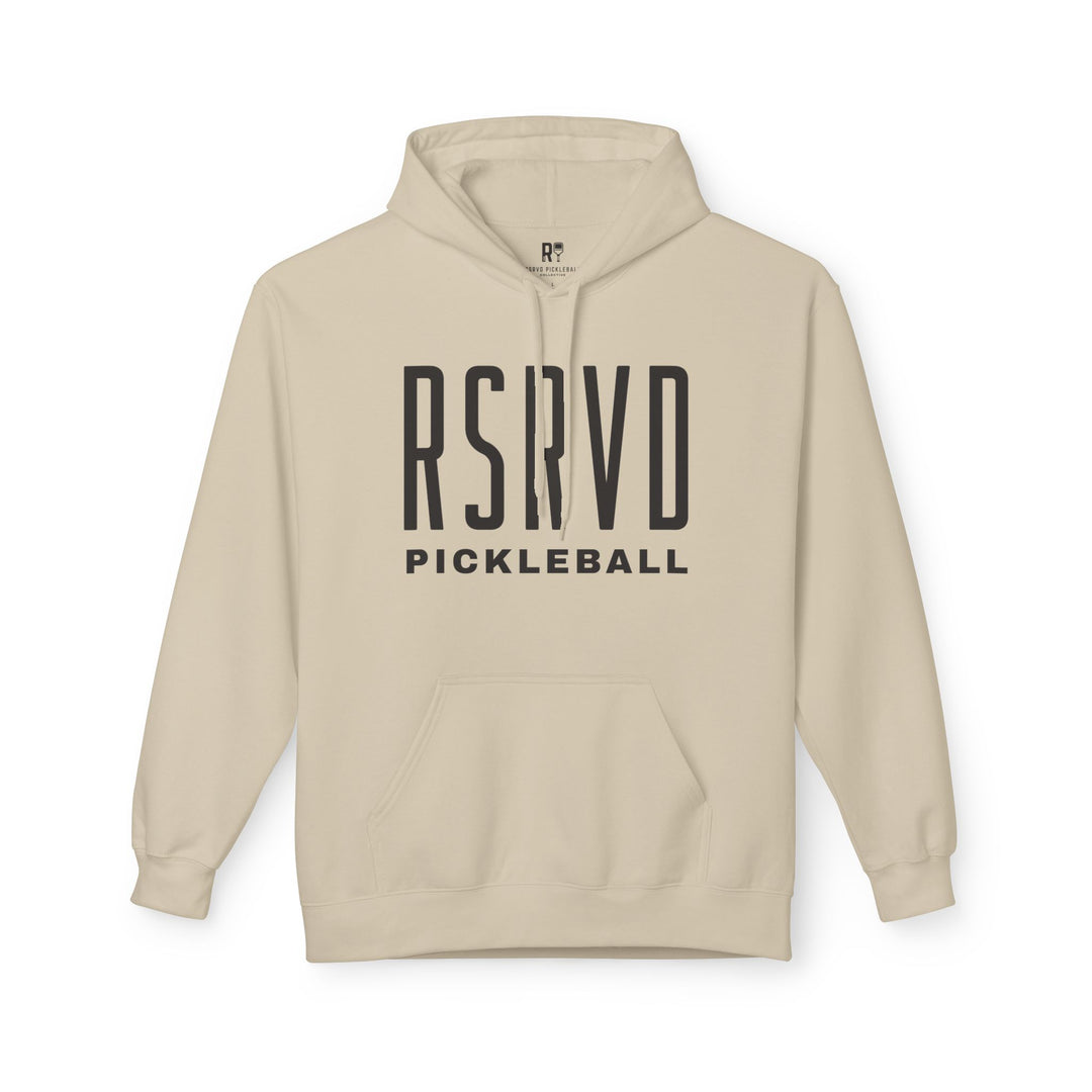 RSRVD Uppercase Logo Hoodie – Midweight Unisex Fleece