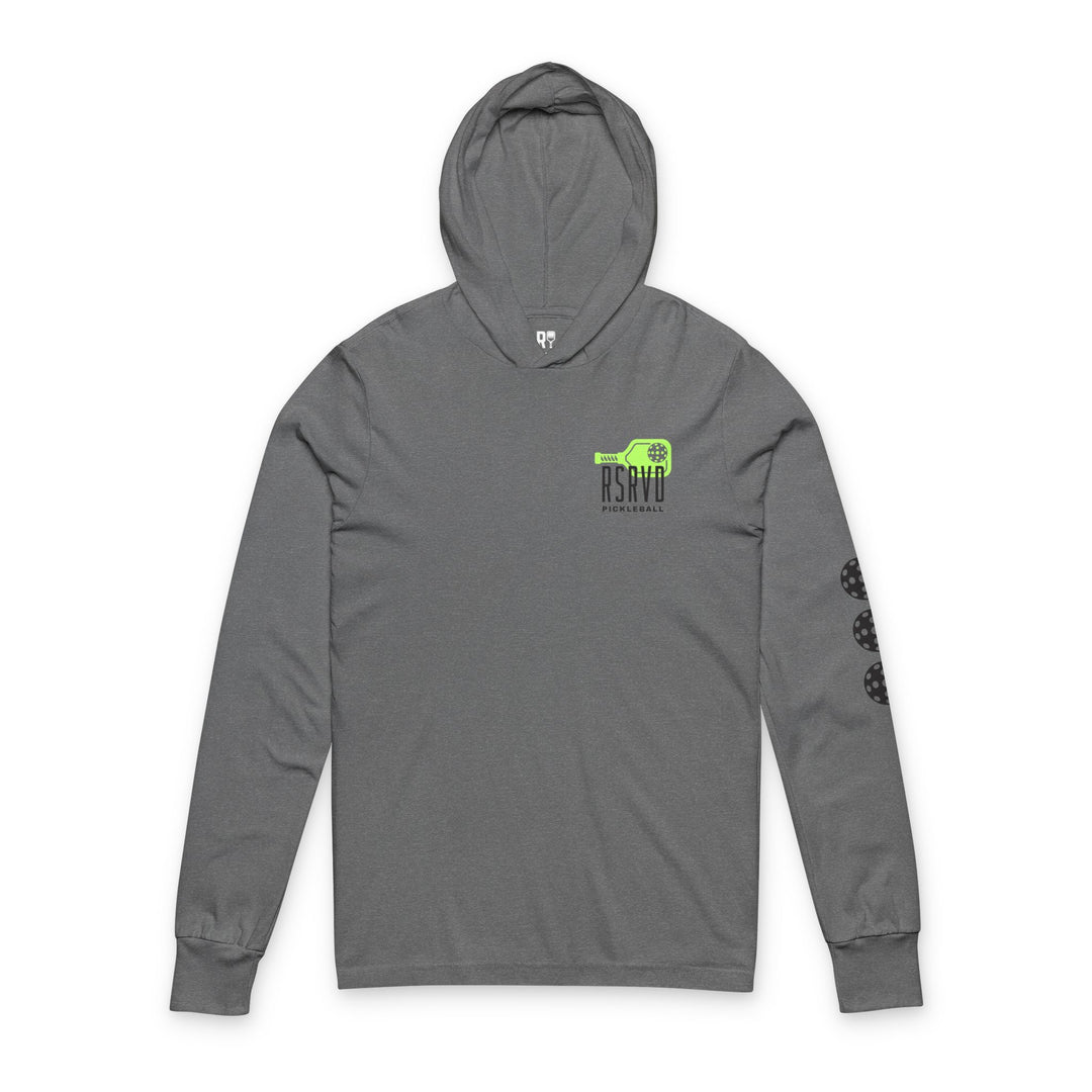 RSRVD Neon Paddle Logo Hooded Long Sleeve Tee