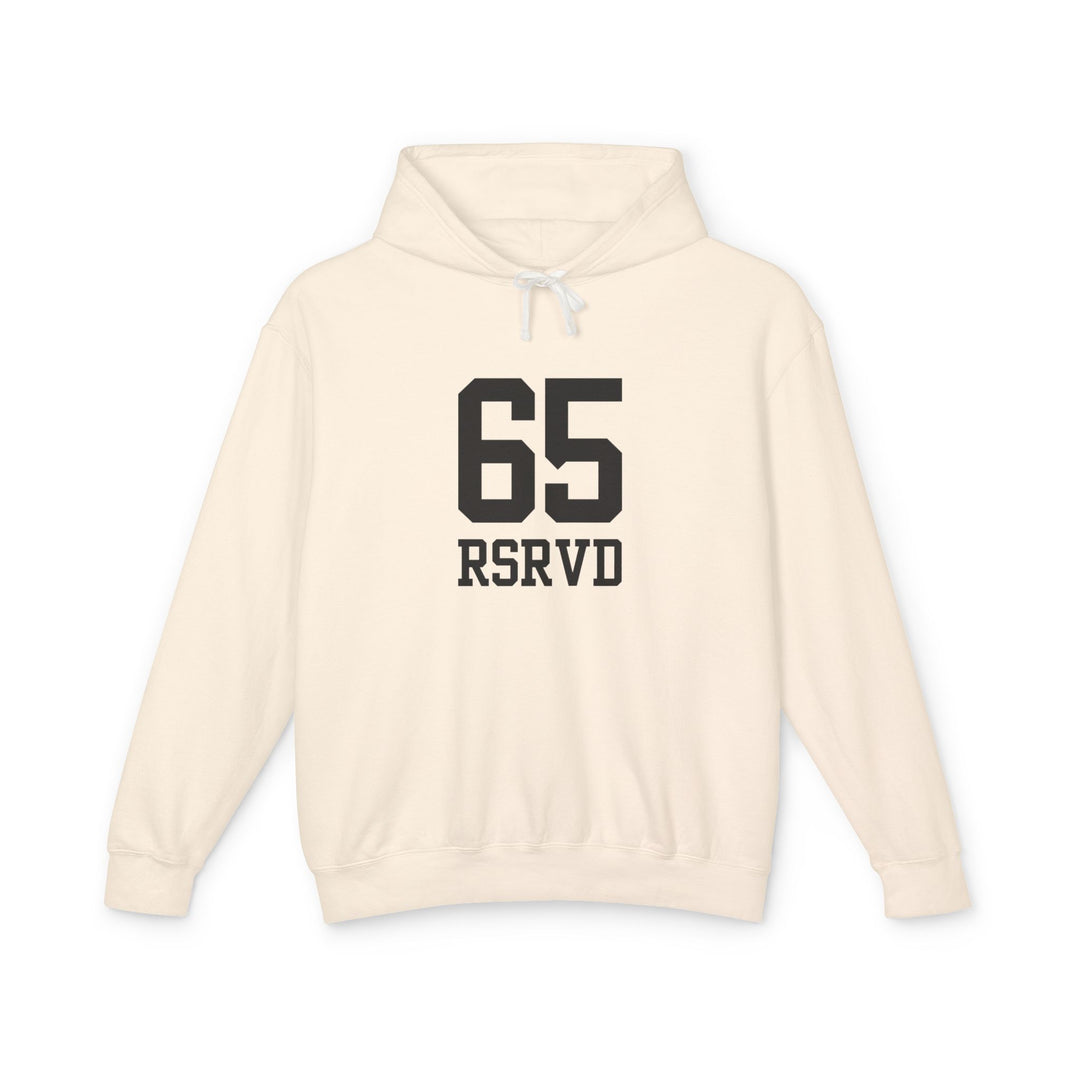 RSRVD “1965” Collegiate Hoodie – Front & Back Graphic