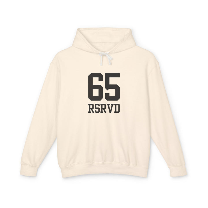 RSRVD “1965” Collegiate Hoodie – Front & Back Graphic