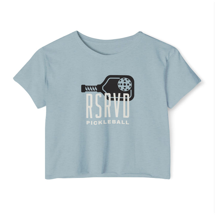 RSRVD Paddle Logo Festival Crop Tee