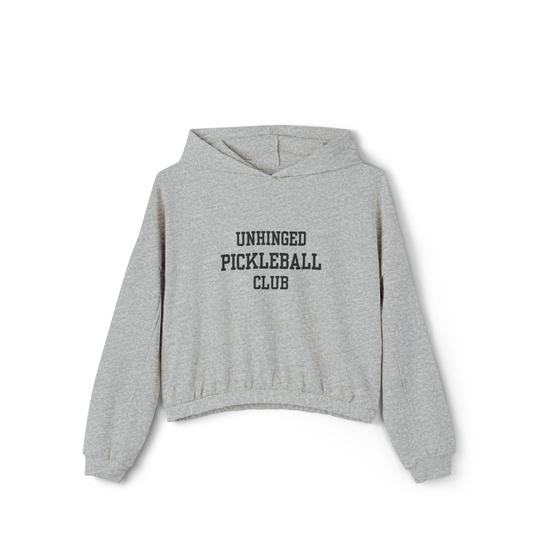 Unhinged Pickleball Club Cinched Hoodie