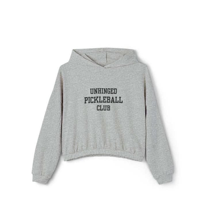 Unhinged Pickleball Club Cinched Hoodie