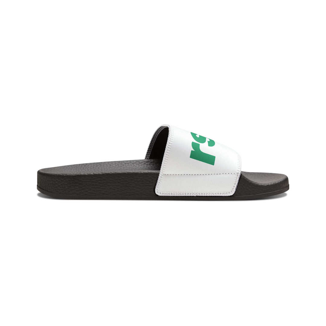 Mens Slides w/ Removable Strap - 'lowercase' edition