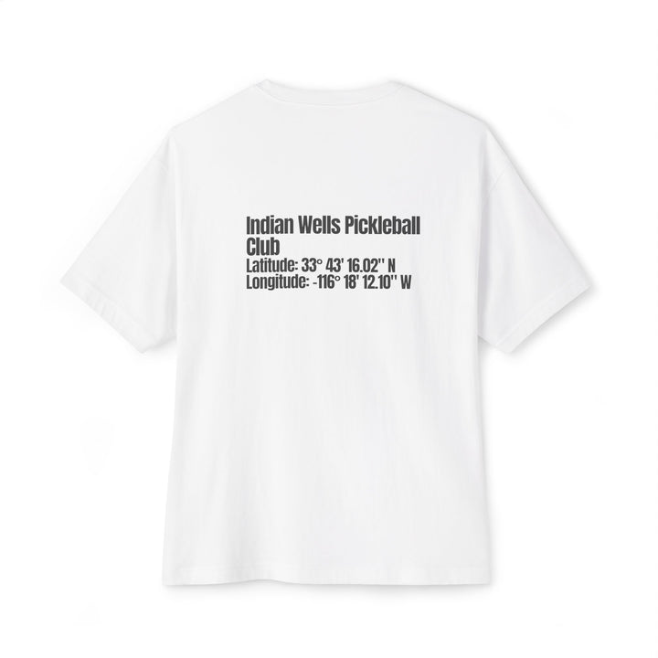 Latitude + Longitude Boxy Fit Tee - Indian Wells