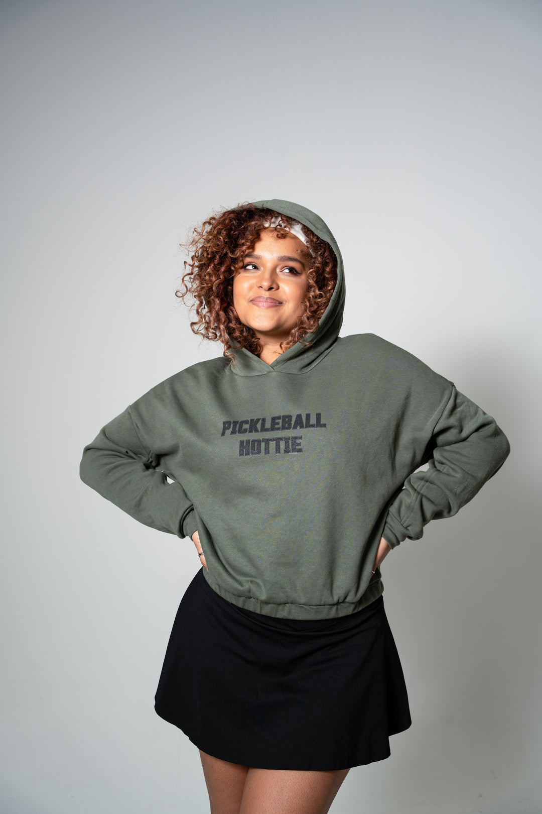 Pickleball Hottie Luxe Leisure Wear Hoodie