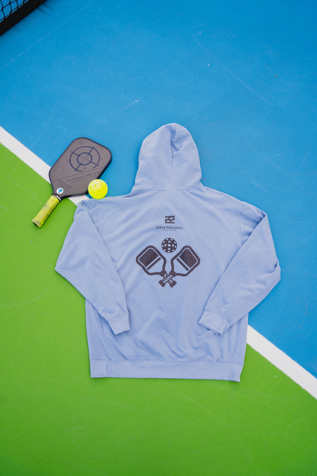 RSRVD “1965” Collegiate Hoodie – Front &amp; Back Graphic RSRVD Pickleball