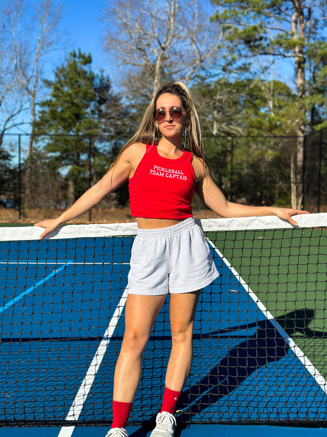 Pickleball Team Captain Micro Rib Tank