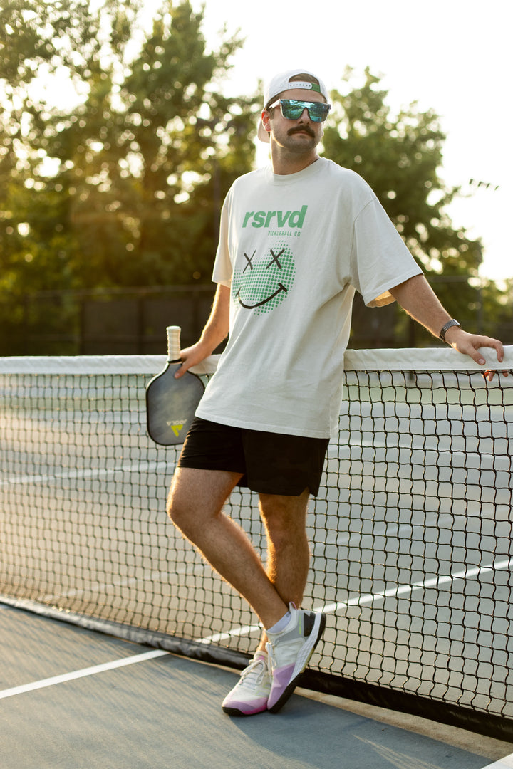 RSRVD Halftone Smiley Tee – Heavyweight