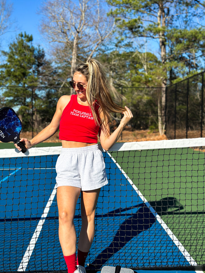Pickleball Team Captain Micro Rib Tank