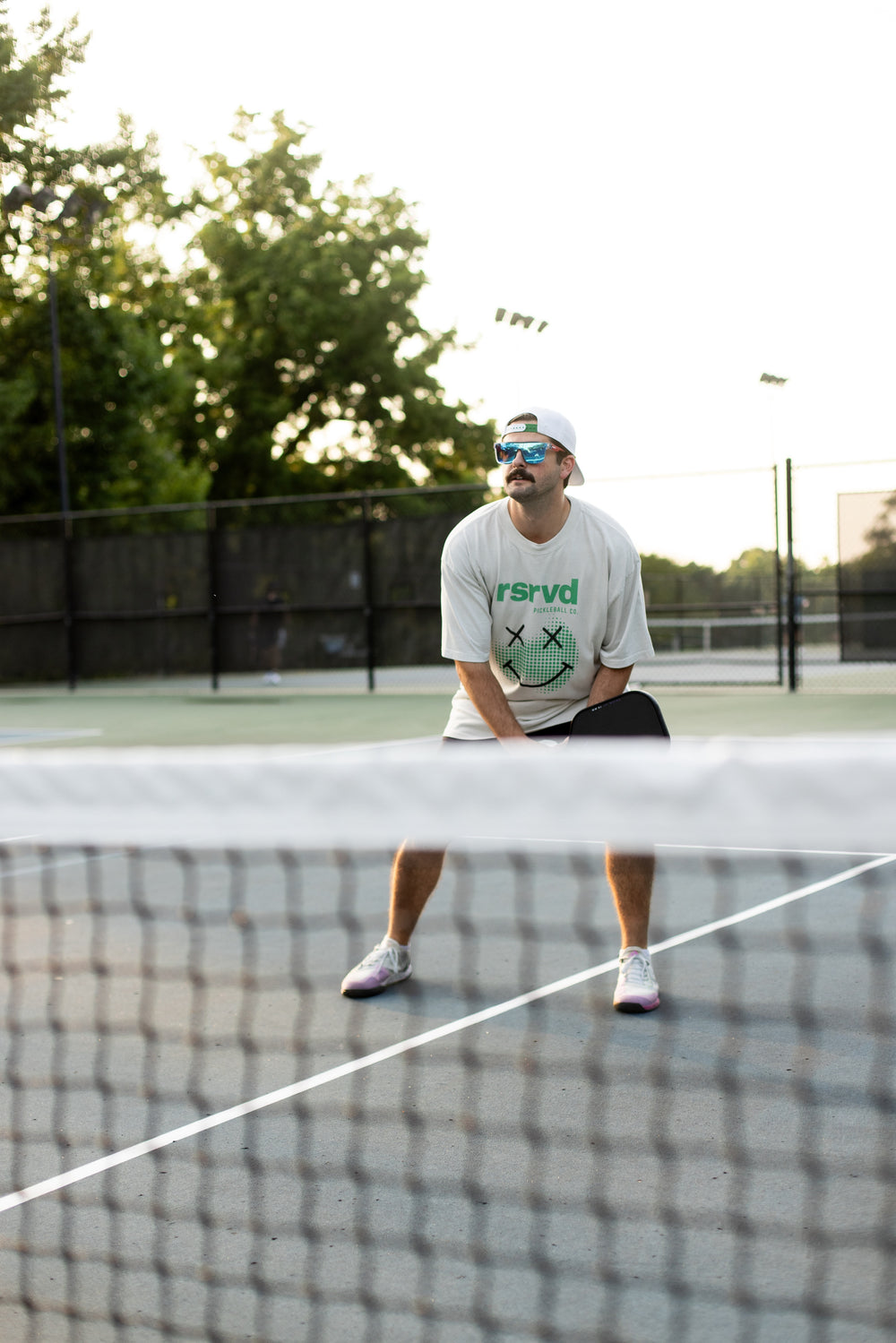 RSRVD Halftone Smiley Tee – Heavyweight RSRVD Pickleball
