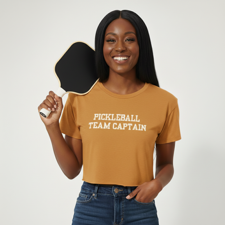 Team Captain 'Festival' Crop Tee