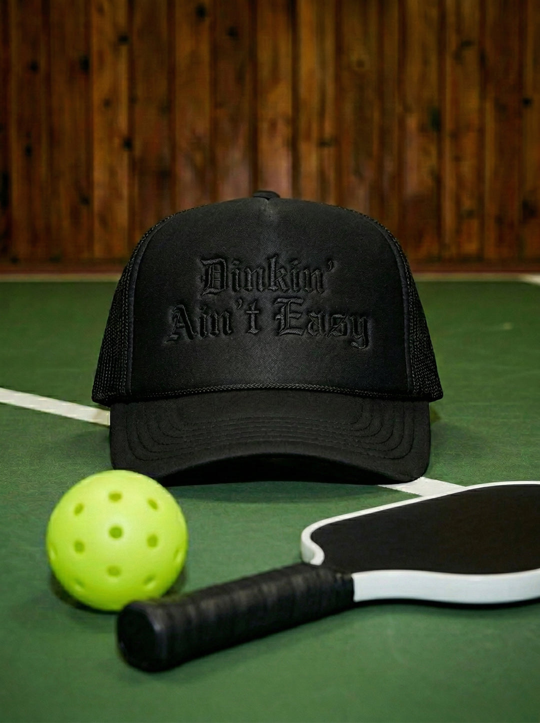 Dinkin’ Ain’t Easy Foam Trucker Hat RSRVD Pickleball