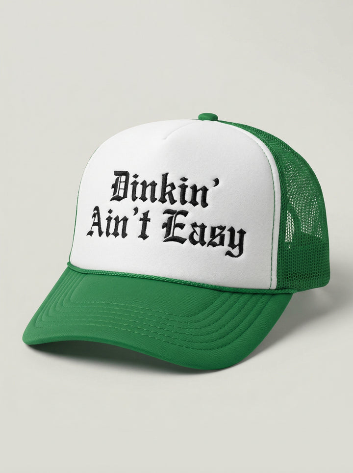 Dinkin’ Ain’t Easy Foam Trucker Hat RSRVD Pickleball