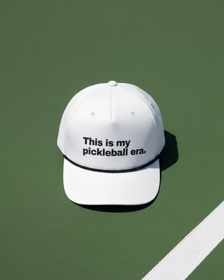 “This Is My Pickleball Era” Classic Rope Hat RSRVD Pickleball