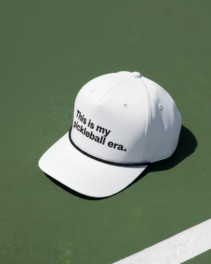 “This Is My Pickleball Era” Classic Rope Hat RSRVD Pickleball