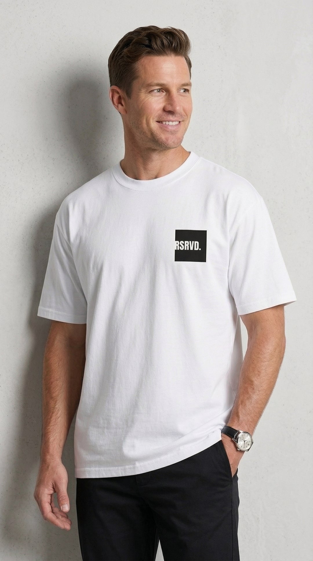 RSRVD Box Logo Tee Printify