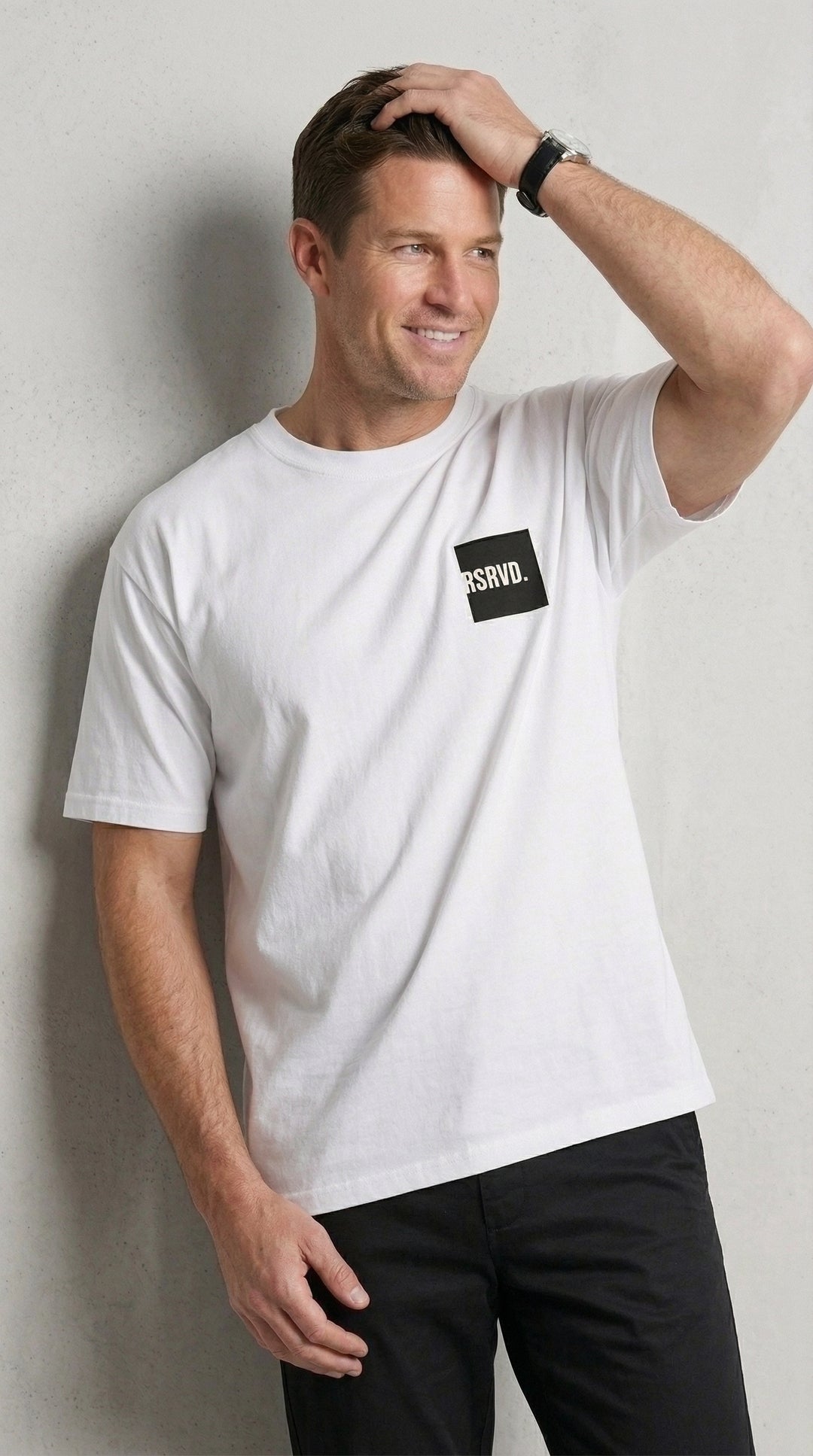 RSRVD Box Logo Tee Printify