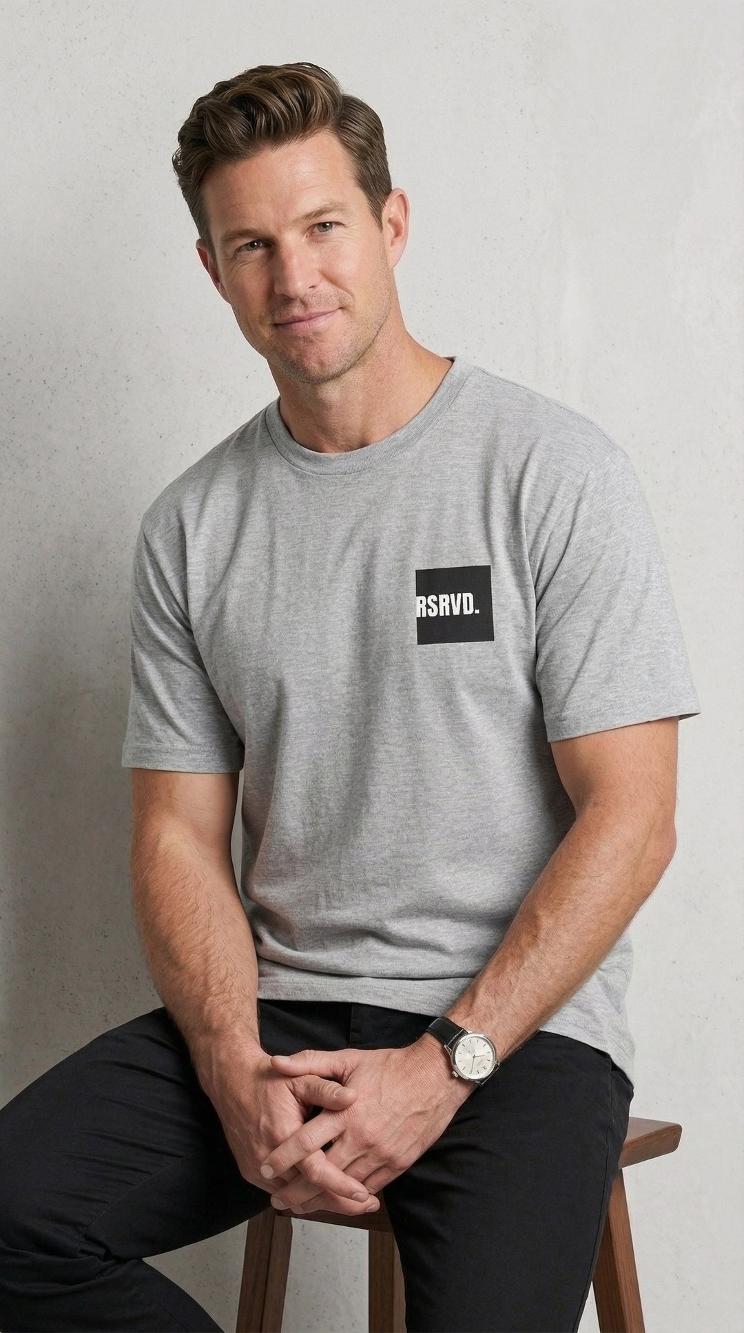 RSRVD Box Logo Tee Printify