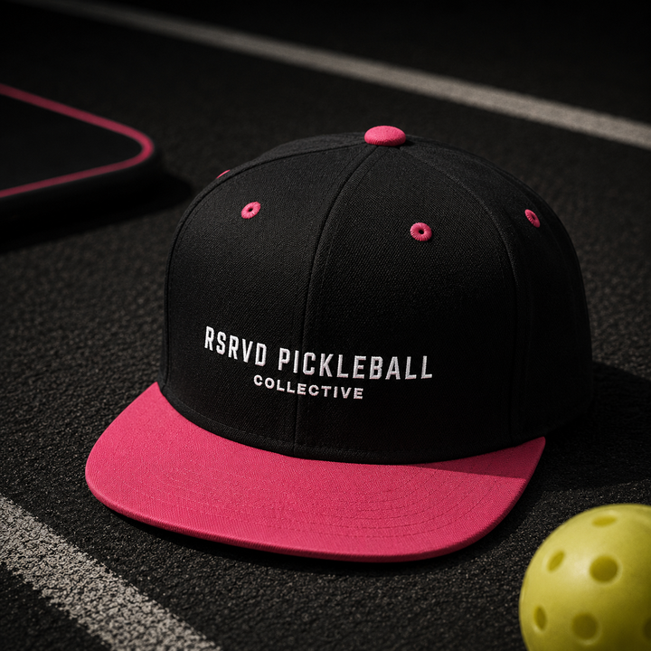 RSRVD Pickleball Snapback Hat – Minimalist