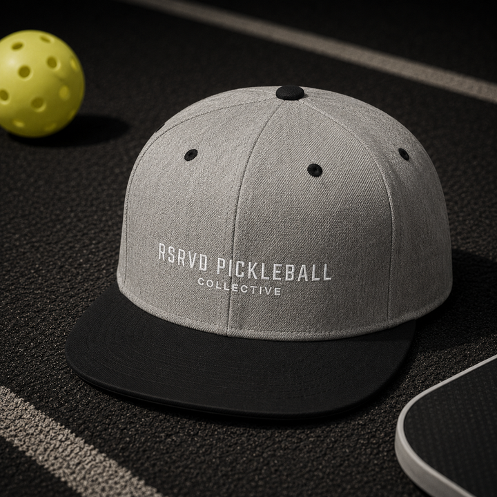 RSRVD Pickleball Snapback Hat – Minimalist