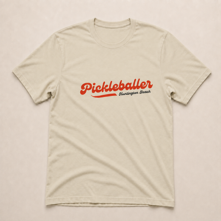 Huntington Beach Tee Pickleballer