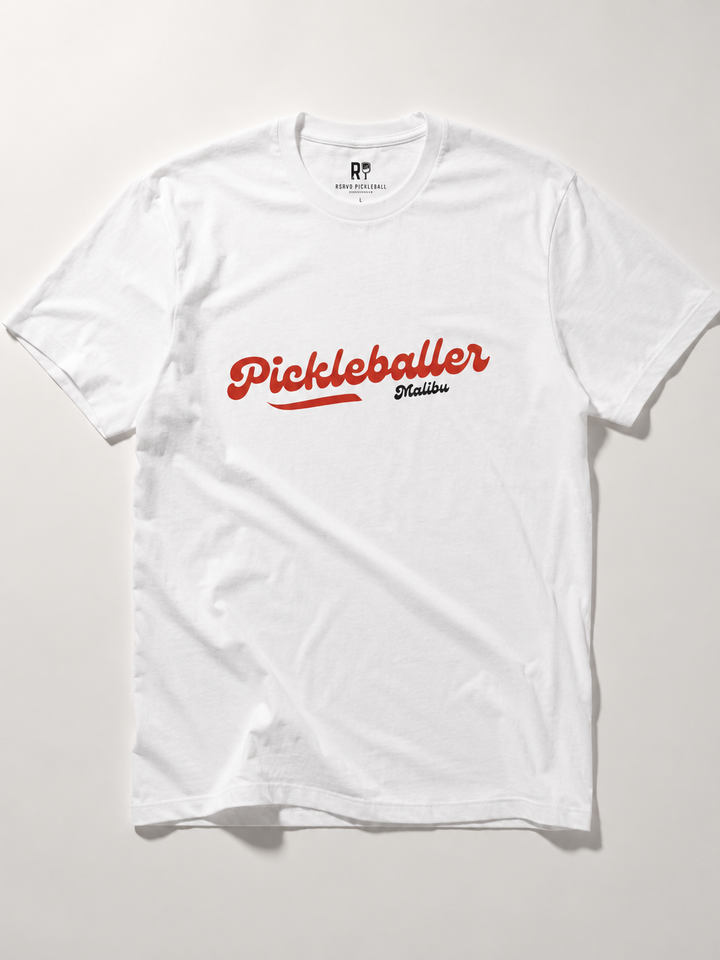 RSRVD Malibu Pickleballer Collegiate Tee