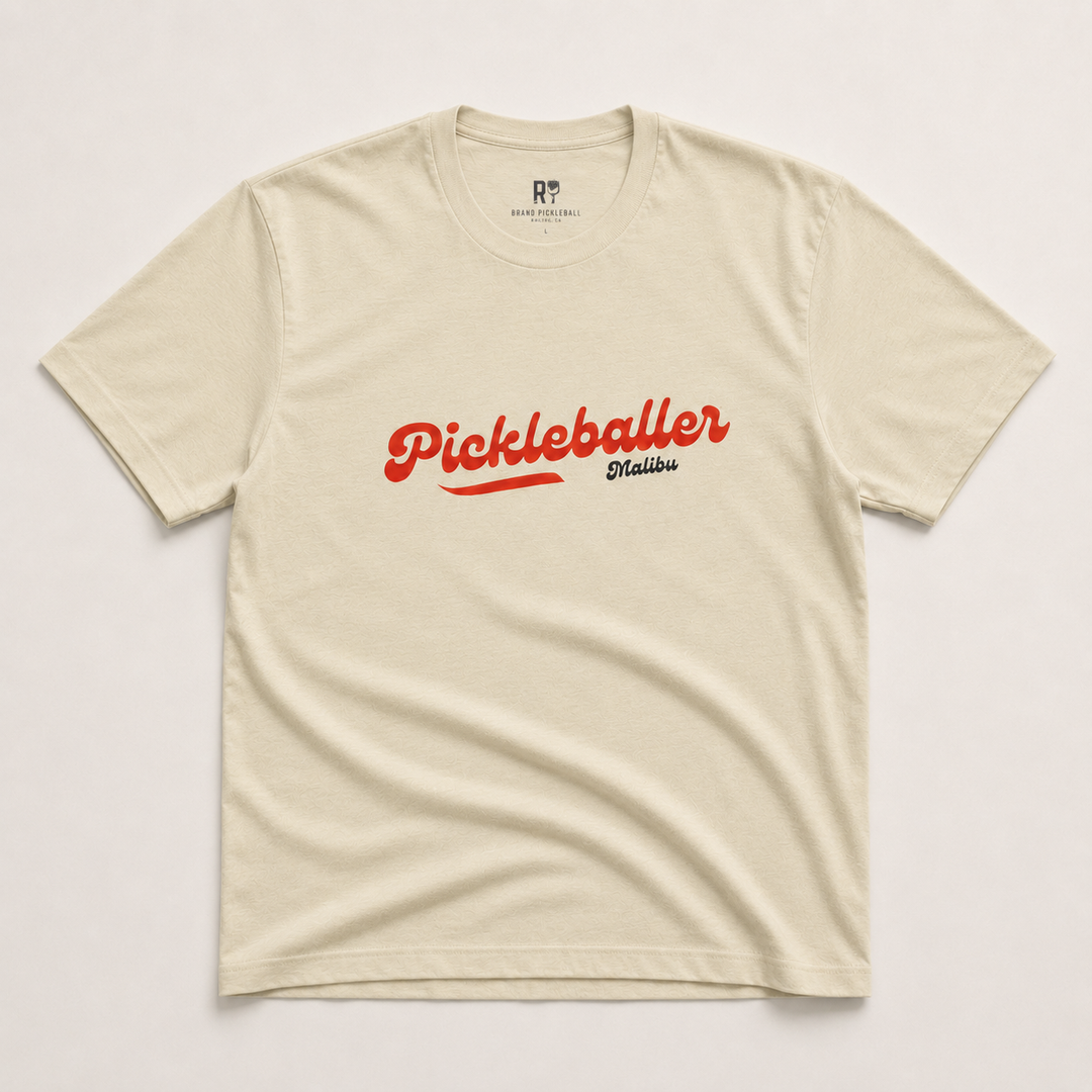 RSRVD Malibu Pickleballer Collegiate Tee