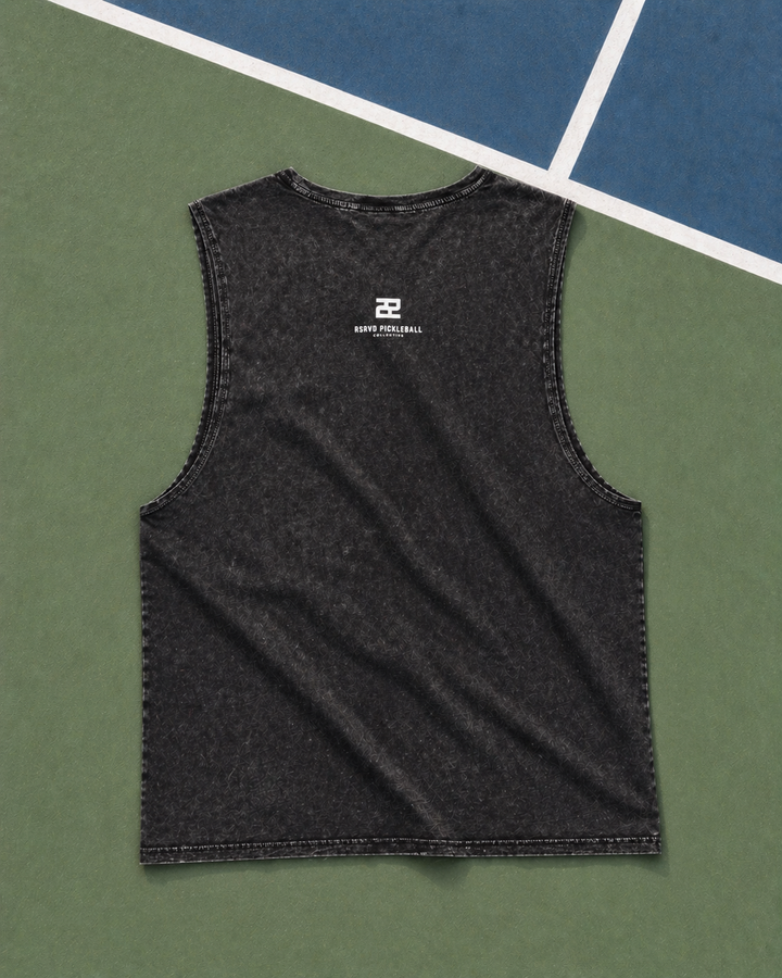 Stonewashed Unisex Tank RSRVD Pickleball