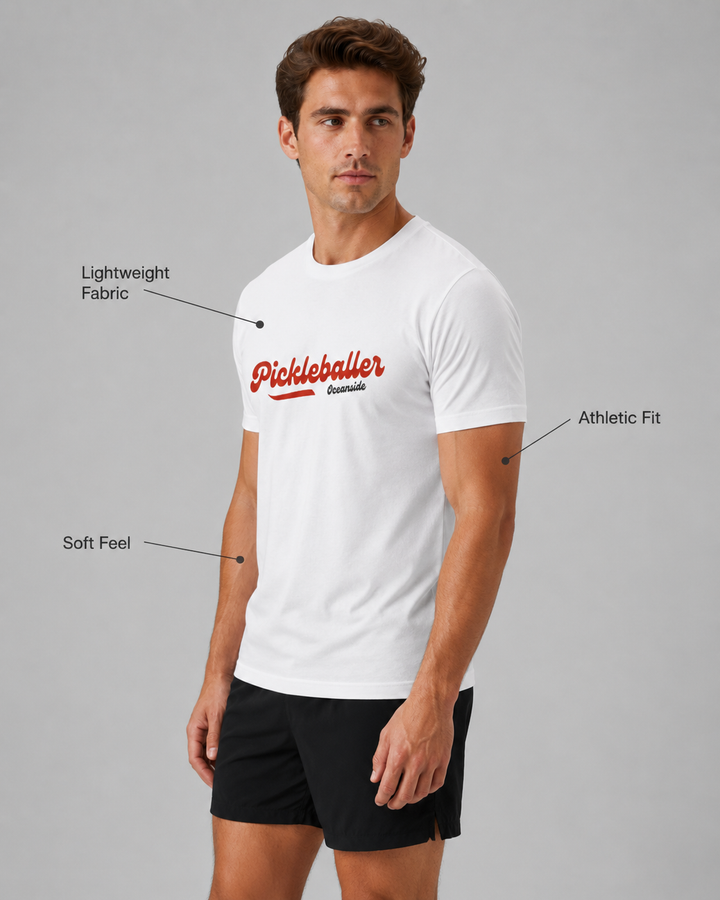 Oceanside Pickleballer Tee