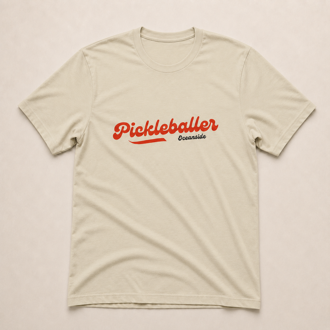 Oceanside Pickleballer Tee