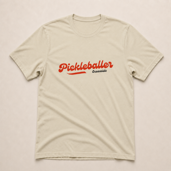 Oceanside Pickleballer Tee