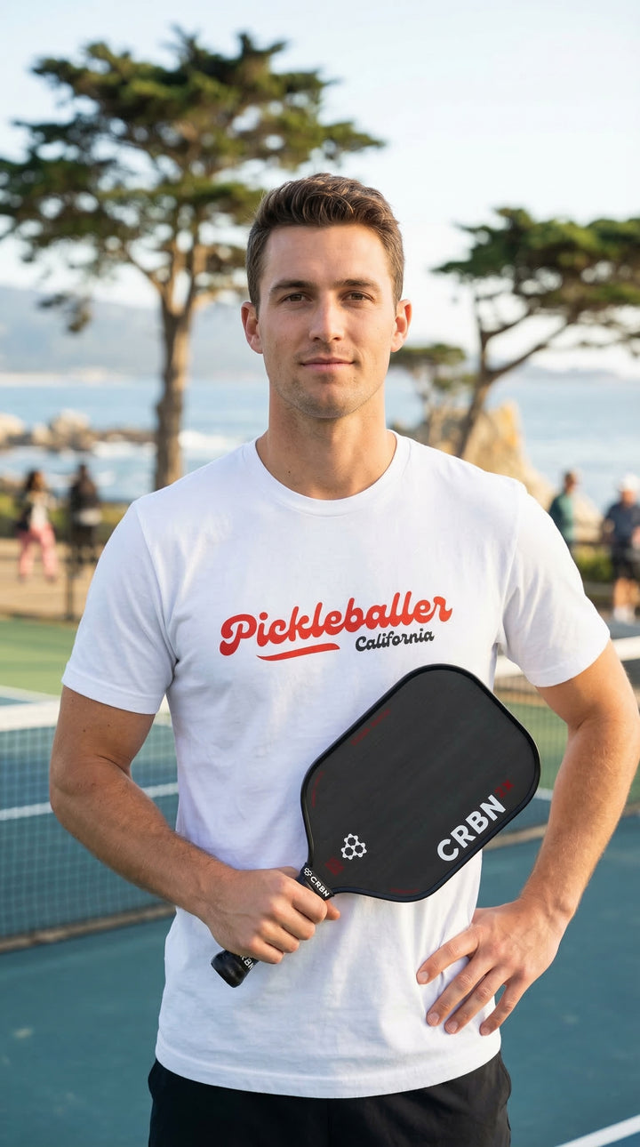 California Pickleballer Tee - Lightweight Classic Athletic Fit Printify