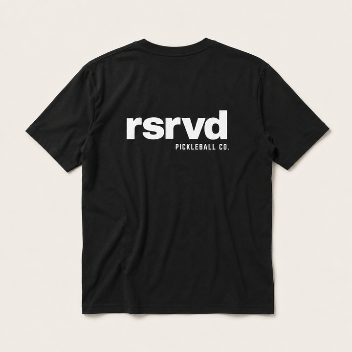 RSRVD Paddle Boxy Tee – Black