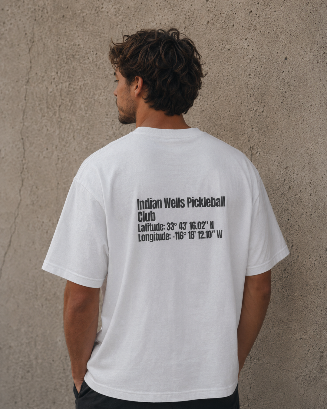 Latitude + Longitude Boxy Fit Tee - Indian Wells