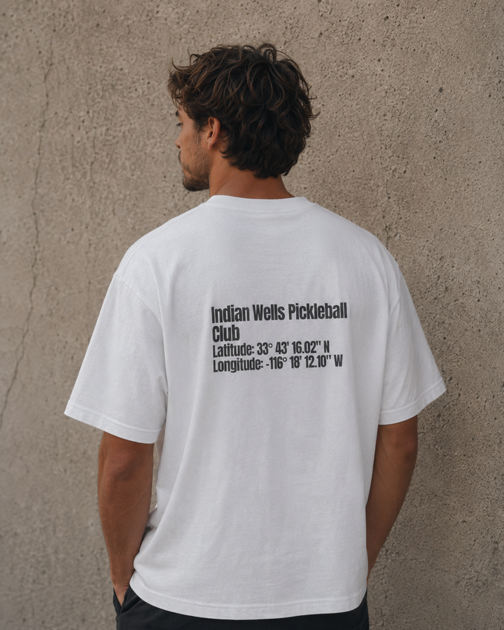 Latitude + Longitude Boxy Fit Tee - Indian Wells