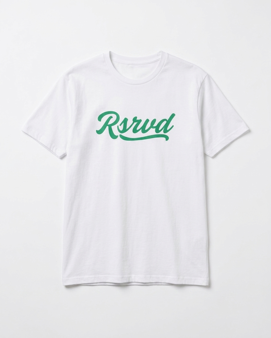 Men's Slim-Fit Pickleball Tee in Court Green RSRVD Pickleball