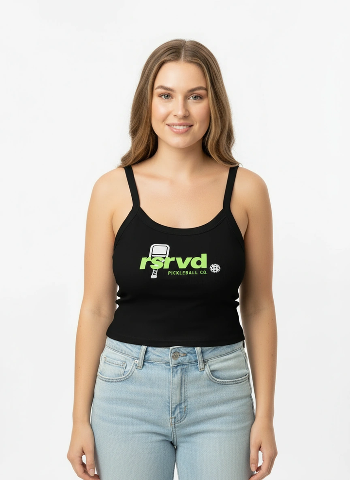 RSRVD Cami Tank - Electric Neon logo