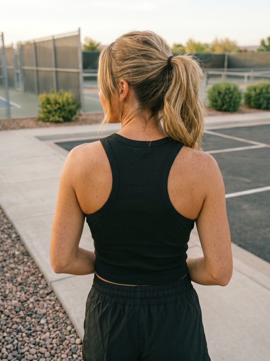 Pickleball Athlete Micro Rib Tank - Athleisure Wear RSRVD Pickleball