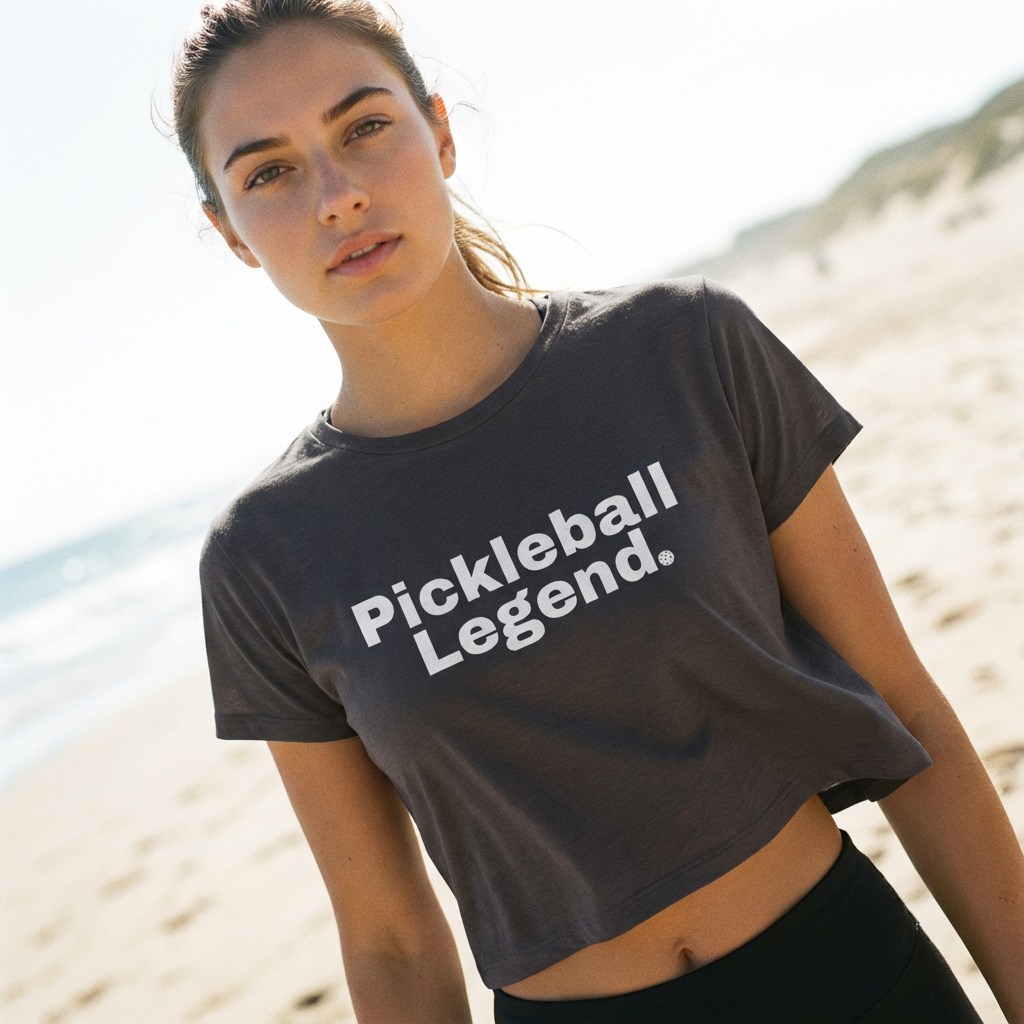 Pickleball Legend® Festival Crop Tee RSRVD Pickleball