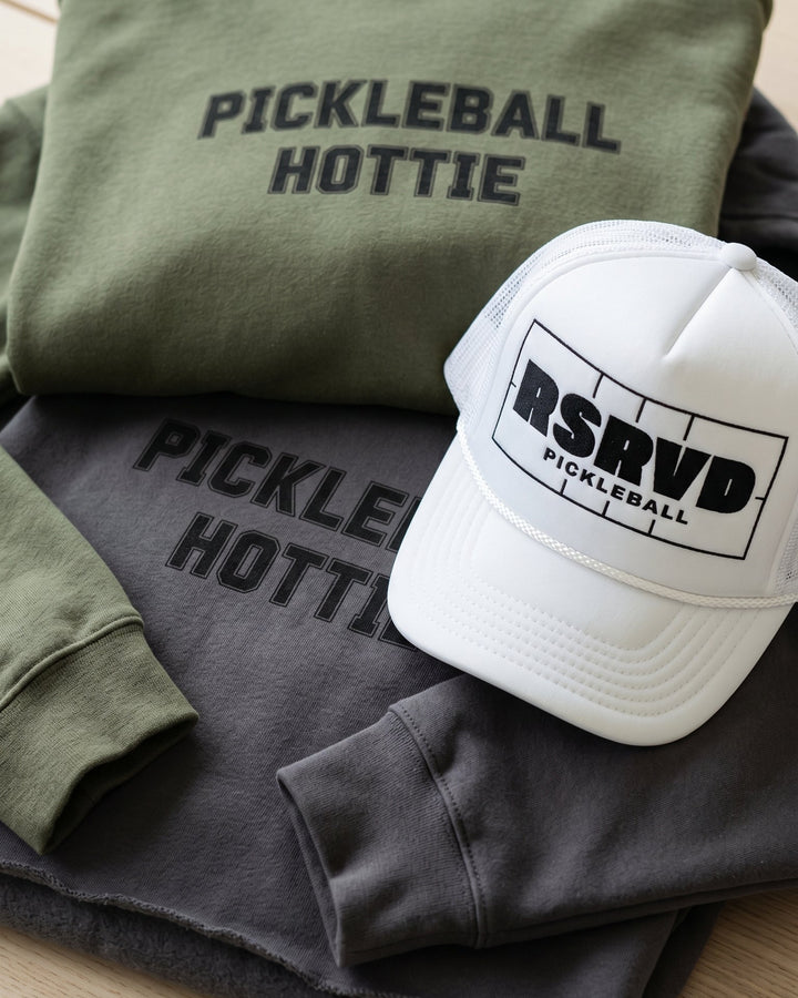 The Pickleball Hottie Crop Hoodie RSRVD Pickleball