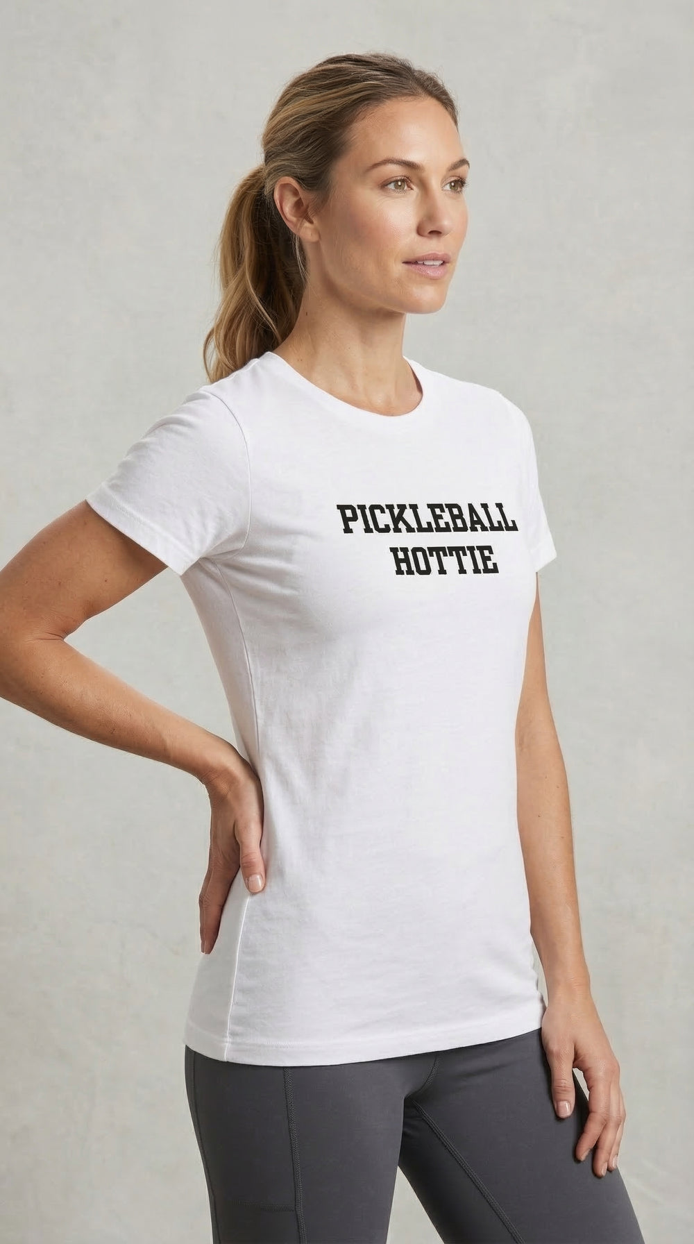 Pickleball Hottie Slim Fit Lightweight Tee RSRVD Pickleball