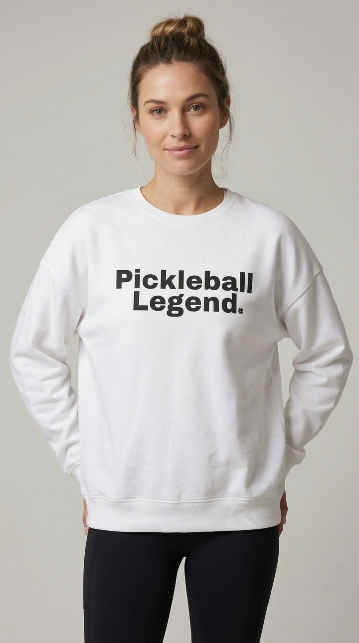 Pickleball Legend Drop Shoulder Sweatshirt RSRVD Pickleball