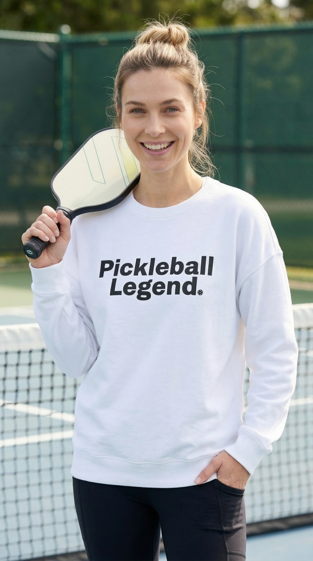 Pickleball Legend Drop Shoulder Sweatshirt RSRVD Pickleball